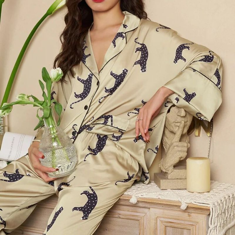 Pyjama Kimono Japonais Hanboki Pour Femme - Jacquard, Taille Unique 46cm, Ensemble Maison Confortable